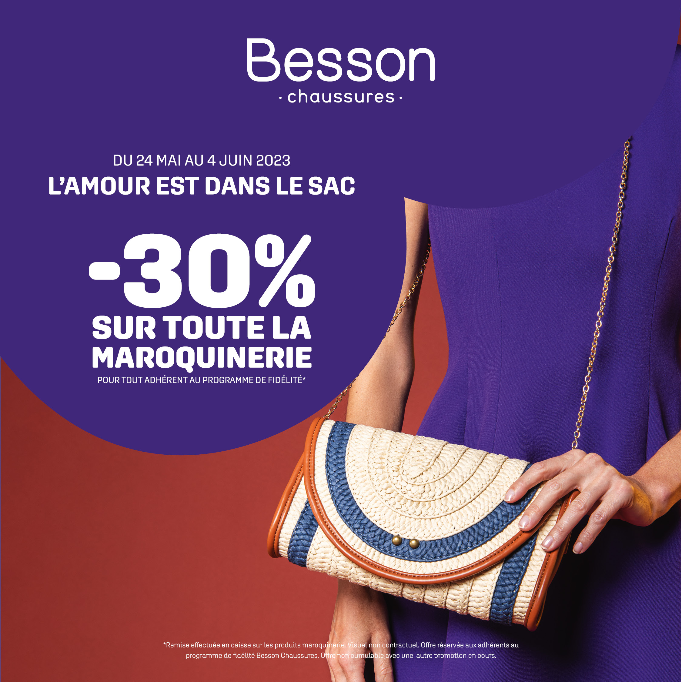 Shopping Promenade - - besson mai 2023 offre maroquinerie - 1