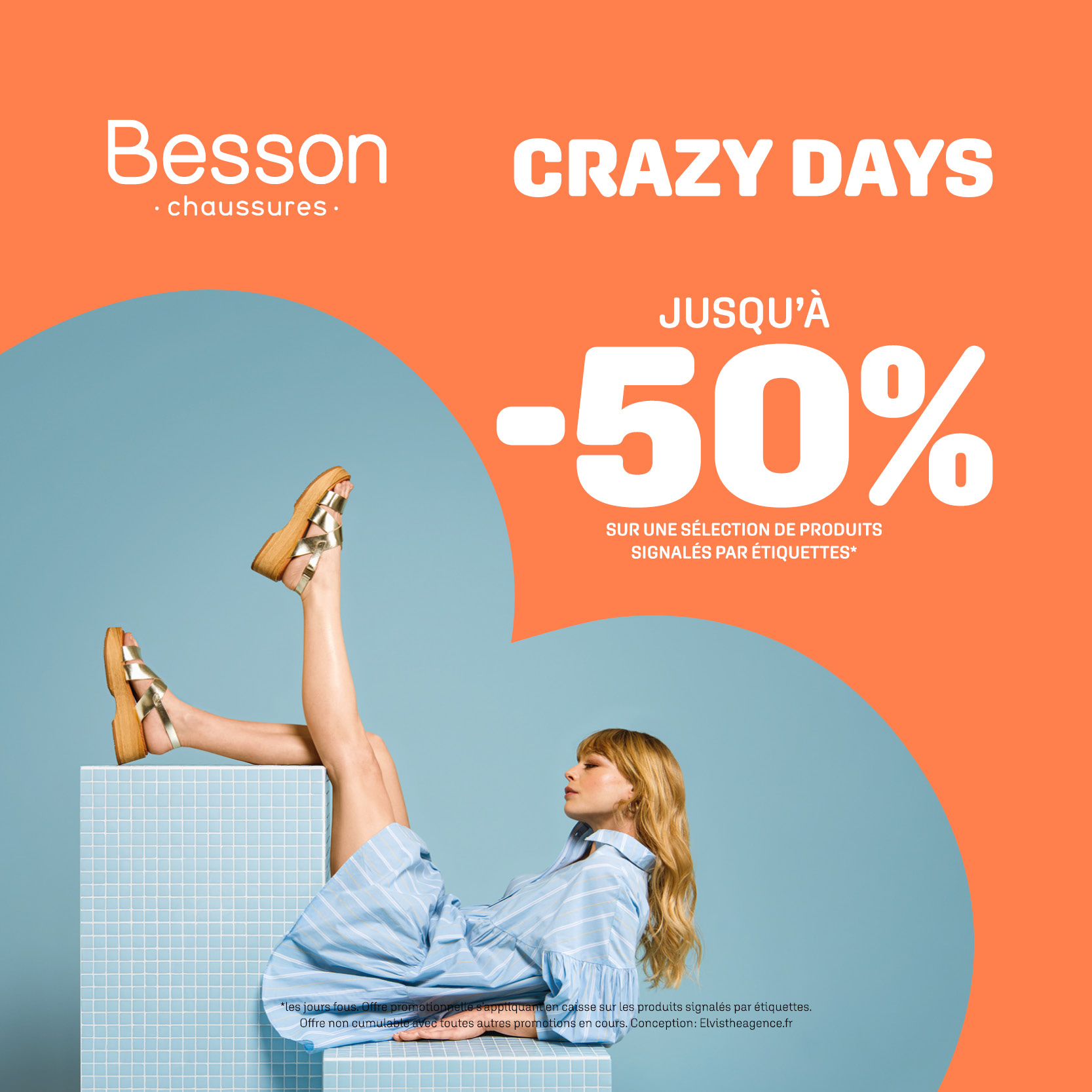 Shopping Promenade - Crazy Days ! - besson chaussures crazy days - 1