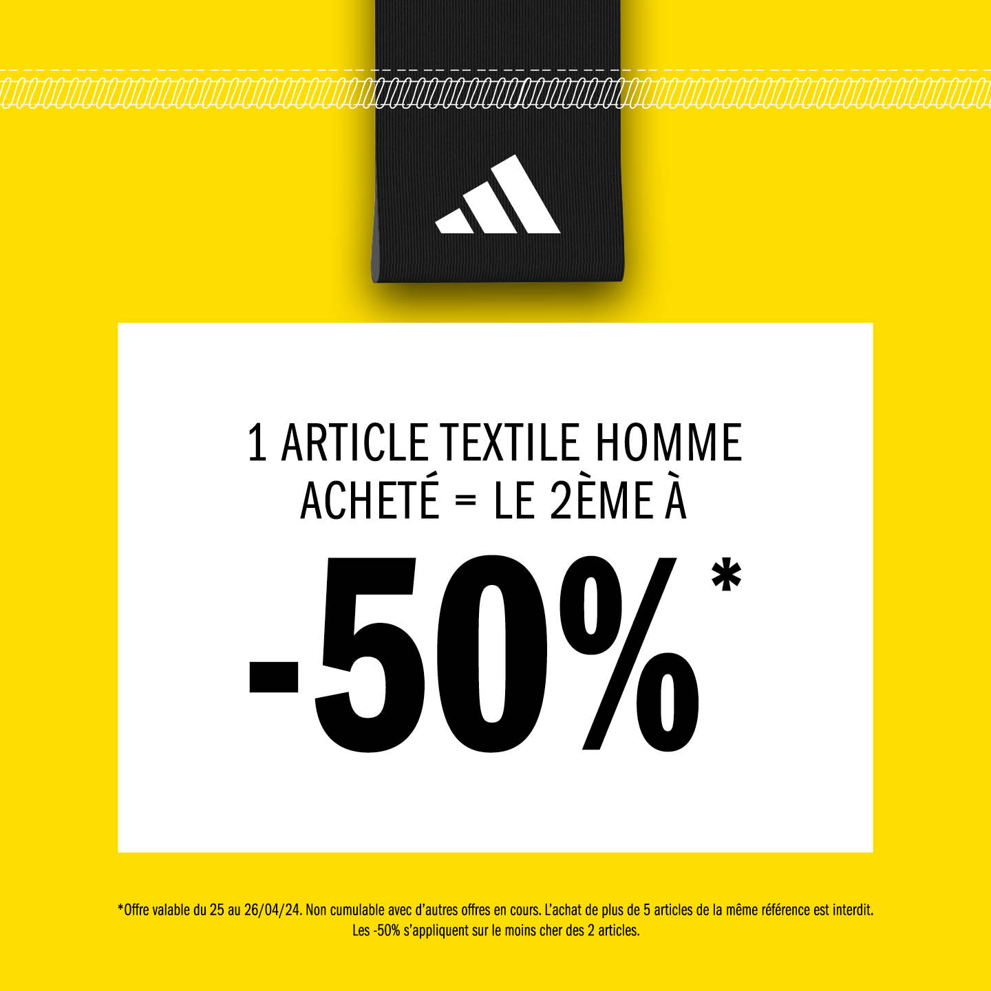 Shopping Promenade - Offre Adidas ! - crazy day 1080x1080 1 - 1