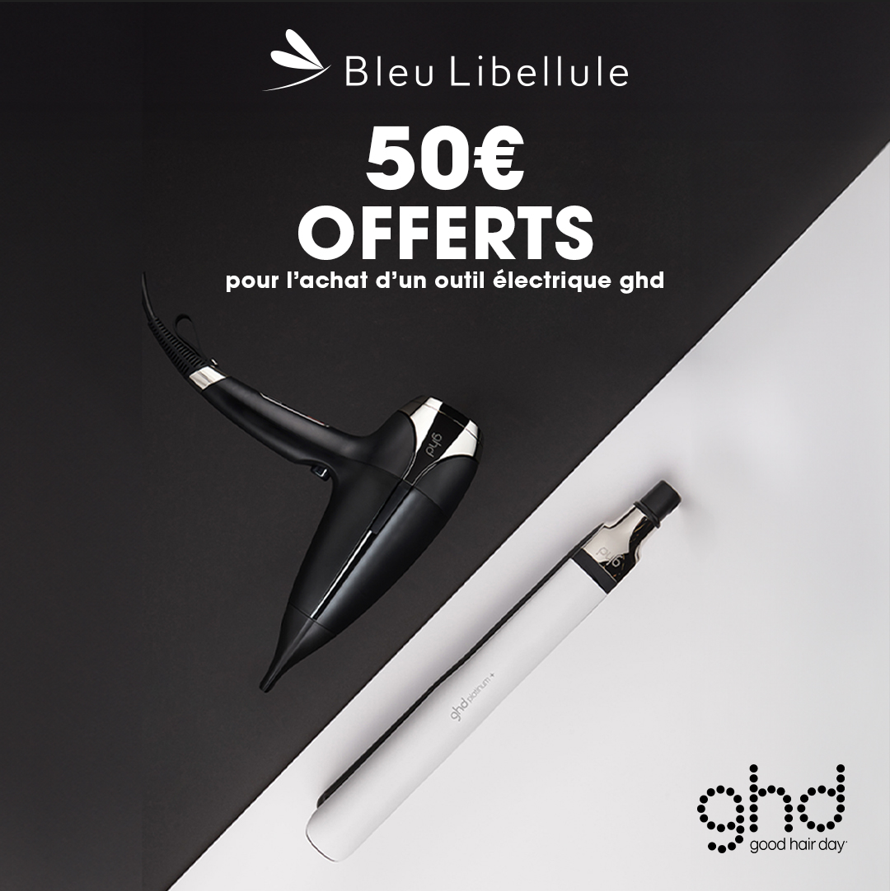 Shopping Promenade - Bleu Libellule ! - ghd - 1