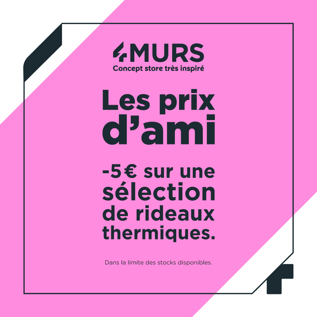 Shopping Promenade - Rideaux thermiques 4MURS ! - kit retail park confection 1 1 - 1