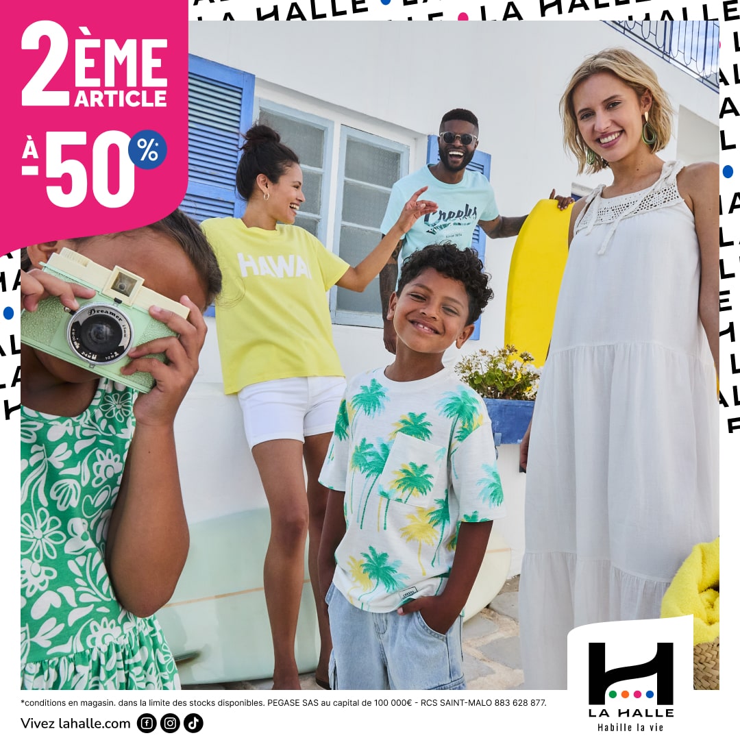 Shopping Promenade - 2ème article à -50% ! - - 1